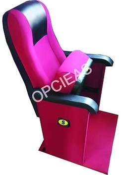Push-back cinema chairs