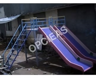 Modern play equipment for schools
