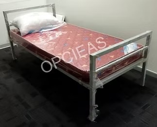 Bunk cot with ladder and storage